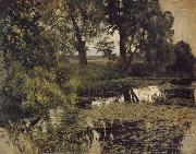 Levitan, Isaak Jungly Pond oil on canvas